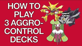 On How to Play 3 Aggro-Control Decks in Under 13 Minutes