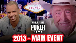 World Series of Poker Main Event 2013 - Day 3 with Phil Ivey & Doyle Brunson's Final Deep Run
