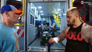 Solo Sikoa Sends John Cena & Aj Styles To Hospital After Brutal Attack WWE Smackdown 2023 Highlights