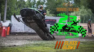 TEAM 23X GRASS DRAGS | Snowmobile Drag Racing Ontario