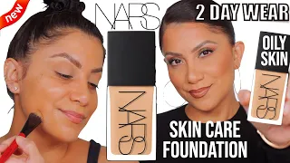 2 DAY WEAR TEST *new* NARS LIGHT REFLECTING SKINCARE FOUNDATION *oily skin* | MagdalineJanet