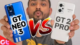 Realme GT Neo 3 vs Realme GT 2: Dimensity 8100 vs Snapdragon 888 | ASLI SACH | GT Hindi