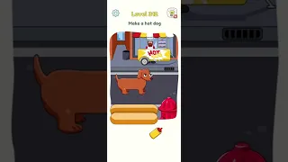 Dop 3 Level 312 Make A Hot Dog Gameplay | Solution and Answer