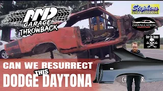 Resurrecting a Dodge Daytona that was in a Police Chase Crash - AMD Garage