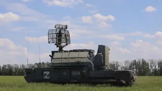 Russian Tor-M1 air defense systems being used in Ukraine