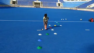 Field Hockey ball Controlling drills for kids