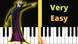 Kraken Song - Hotel Transylvania 3 | VERY EASY Piano tutorial