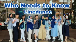 Who Needs to Know Linedance//Beginner Level//Choreo Joshua Talbot//ILDI Kab.Bekasi