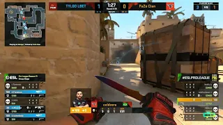 Coldzera 1v4 Deagle | Faze vs Tyloo | Esl Pro League 11 | Mirage