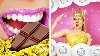 RICH vs BROKE vs GIGA RICH PRINCESS CHALLENGE | Expensive vs Cheap Beauty Gadgets by Yay Time!FUN