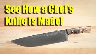 How Do They Make A Chef's Knife? - Awesome Knives from Nitro V Steel!