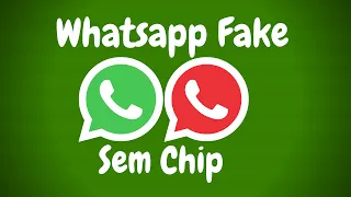 Como Criar Número Fake para Whatsapp sem Chip ( 100% FUNCIONAL )