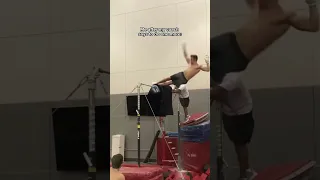 Shoutout to the spotters 🙏🏼 #gymnastics #gymnast #gym #fail #fails #sports #ncaa #olympics #gym