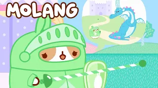 Molang ⭐ KNIGHTS AND DRAGONS 🐉 Best Cartoons for Babies - Super Toons TV