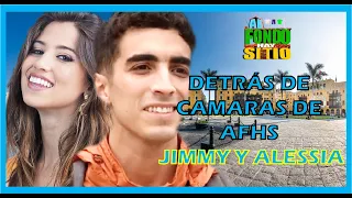 DETRAS DE CAMARAS DE AFHS JIMMY Y ALESSIA🥰 😍 🤭 ❤️ 💕