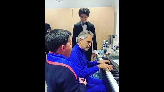 ДИМАШ, АНДРЕА БОЧЕЛЛИ, ЕРЖАН МАКСИМ. DIMASH, ANDREA BOCELLI, YERZHAN MAXIM