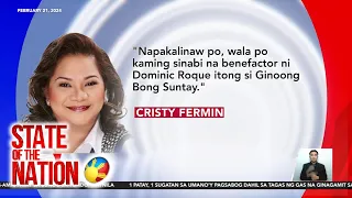 State of the Nation: (Recap) CYBER LIBEL VS CRISTY FERMIN