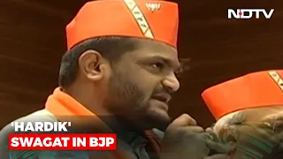 Gujarat Leader Hardik Patel Joins BJP Days After Quitting Congress
