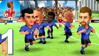 Mini Football - Mobile Soccer - Gameplay Walkthrough Part 1 Tutorial (Android, iOS)