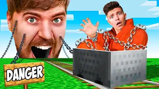 I Escaped MrBeast’s IMPOSSIBLE Minecraft Prison