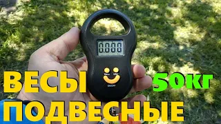 Подвесные Электронные Весы (Кантер) 50 кг / 10 г с AliExpress + Тест Взвешивания