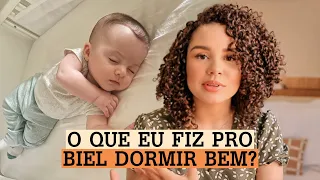 Como eu fiz pro meu bebê dormir a noite inteira? Rotina, associações de sono, desde RN até hoje 💤