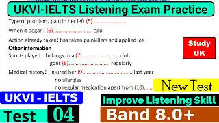 UKVI IELTS Listening Practice Test 2024 with Answers [Real Exam - 04 ]