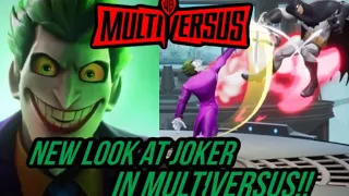 *NEW MULTIVERSUS JOKER FIRST LOOK + GAMEPLAY!!!*