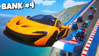 Escaping Cops with Stunt Jumps in GTA 5 RP..