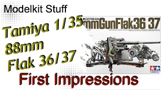 First impressions, Tamiya, 1/35, 88mm gun Flak 36/37