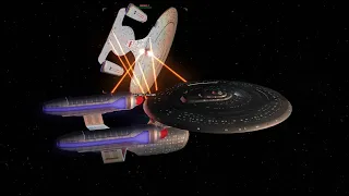 Star Trek Bridge Commander: Captain Garrett vs Picard
