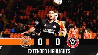 Blackpool 0-0 Sheffield United | Extended EFL Championship highlights