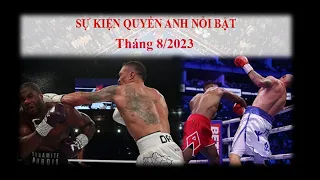 Quyền Anh hạng Nặng nổi bật tháng 8/2023 [Pro_Boxing]