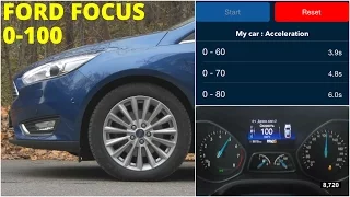 Ford Focus - Acceleration 0-100 km/h (Racelogic)