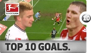 Top 10 Goals - Bayern München vs Borussia Mönchengladbach