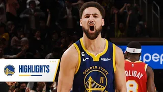 Klay Thompson Drops 54 POINTS in Warriors Thriller Over Hawks | Jan. 2, 2023