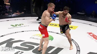 One punch KO! Adam Soldaev wins in his KSW debut | KSW 67