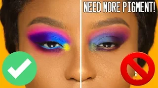 Make eyeshadows POP on ANY skintone | PhD in PIGMENT!