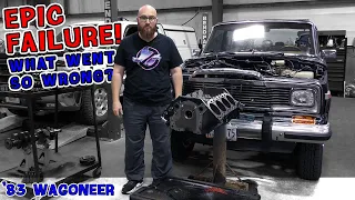 The '83 Wagoneer rebuild is dead! CAR WIZARD gets burned by another shop!