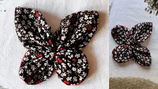 Fabric Butterfly🦋||Easy way to make butterfly with cloth❣️