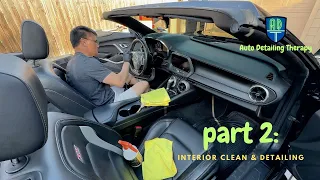 How to SUPER CLEAN your Interior (Dash, Center Console, Door Panels)