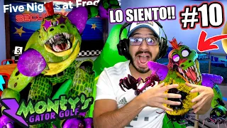 ENFRENTO A MONTY en Five Nights at Freddy's: Security Breach en Español | Juegos Luky