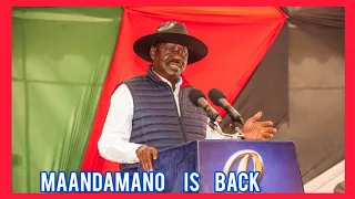 RAILA ADDRESSING KENYANS ON RETURN OF PROTESTS & SUSPENSION OF RUTO'S FINANCIAL BILL | RAILA SPEECH