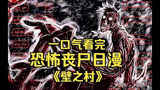 一口气看完恐怖丧尸日漫《壁之村》。村子被当成丧尸培养实验地。