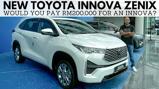 All-New Toyota Innova Zenix: Would You Pay RM200,000 For An Innova?