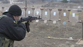 Новобранці «Донбасу» приступили до вогневої підготовки