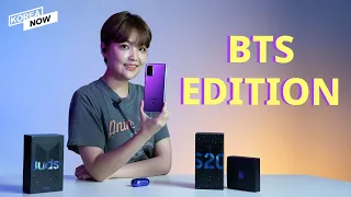 Unboxing BTS edition Samsung Galaxy S20+ 5G model & BTS edition Buds+