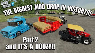 BIGGEST MOD RELEASE IN HISTORY!! (Pt 2) | FS22 | 60+ NEW MODS! (Review) PS5 | 26th Jan 2024.