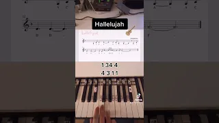 Hallelujah piano tutorial