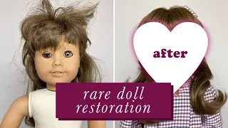 Learn How to Clean American Girl Dolls While I Restore My Pleasant Company 1986 White Body Samantha